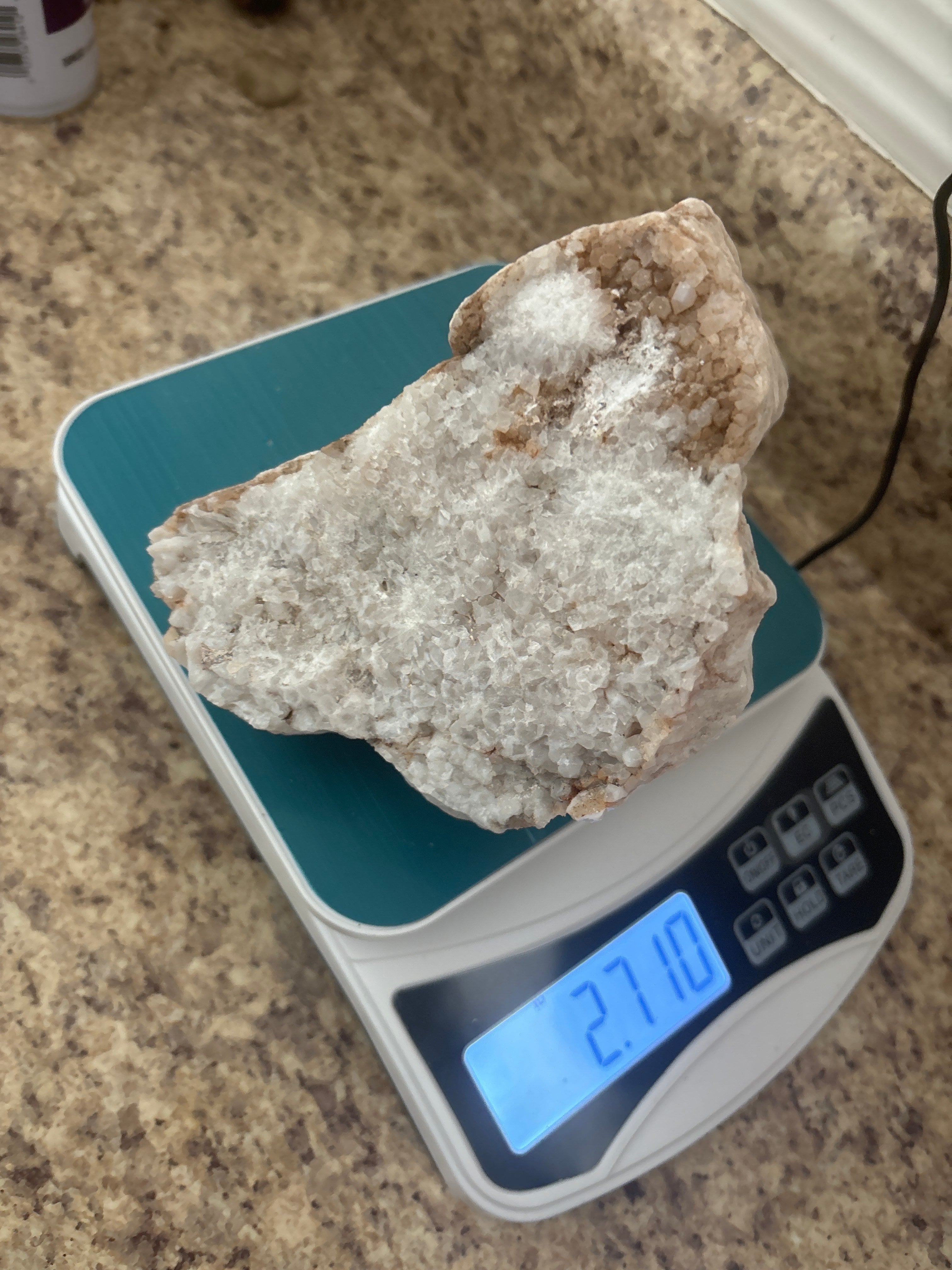 Milky Quartz Geode | Angelic Grid Worker Stone