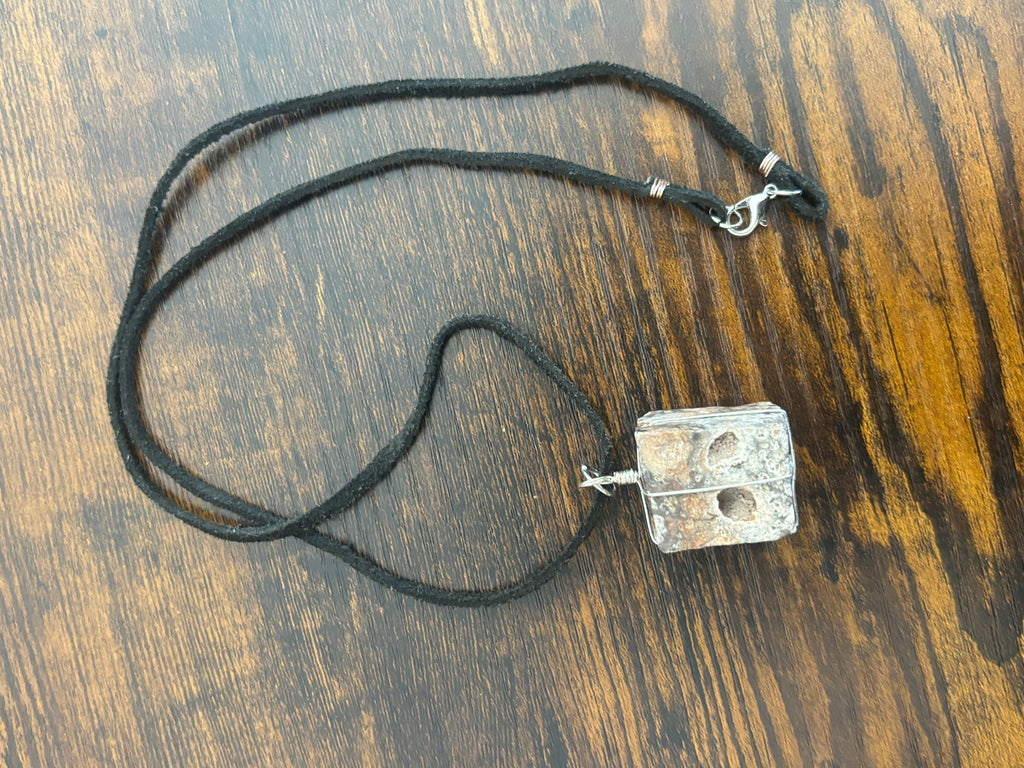 Wired Necklace- Chert Matrix