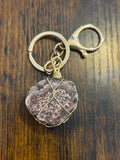 Leopard Skin Jasper Keychain
