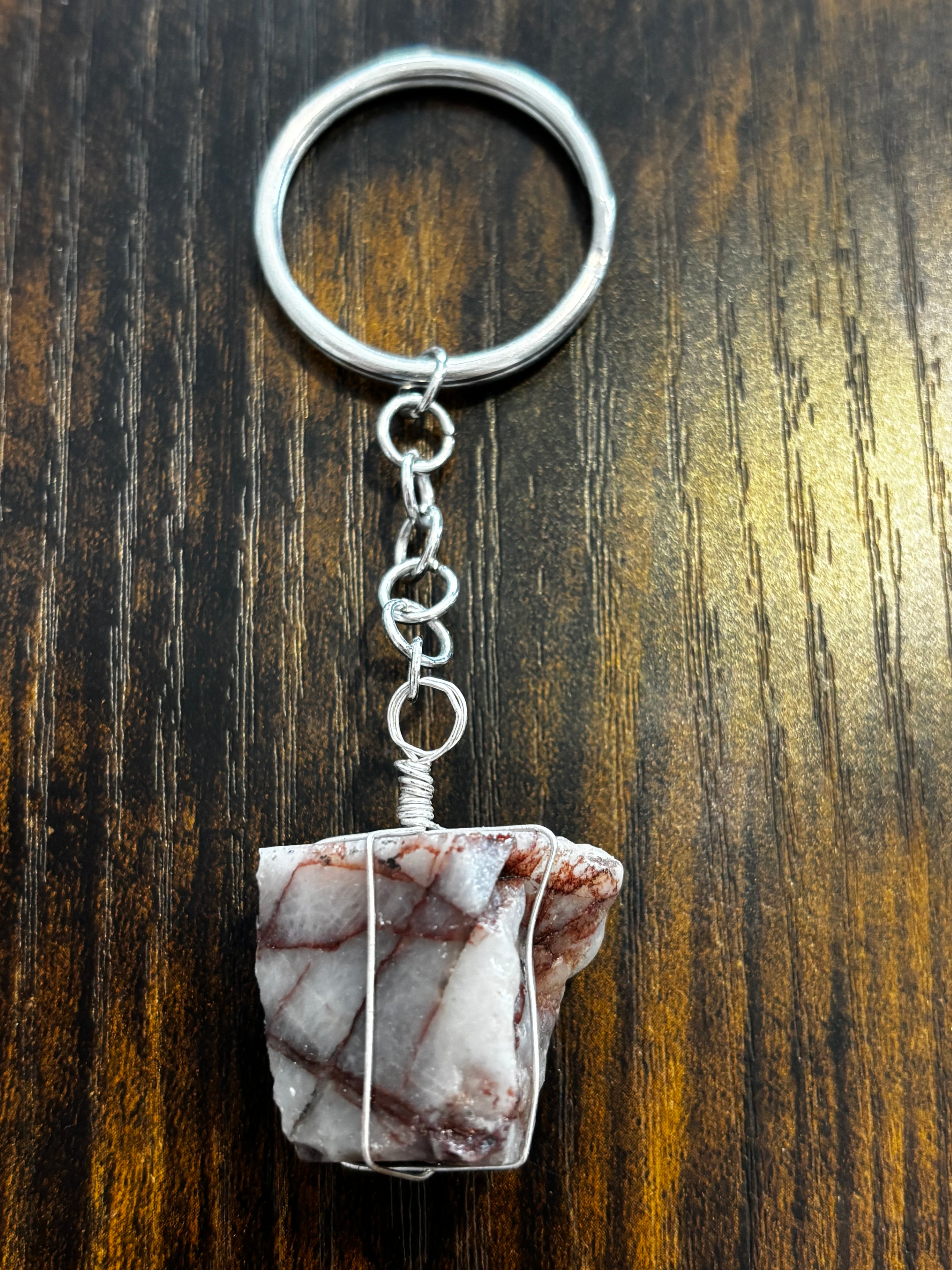 Milky Quartz with Rose Quartz Veins