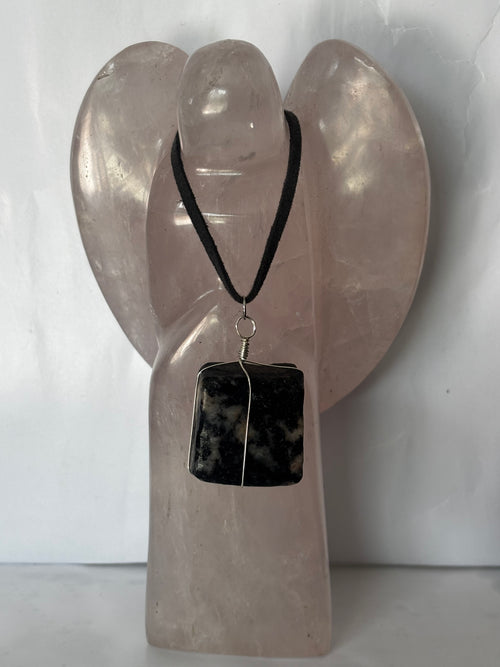 Black Star Diopside-Necklace