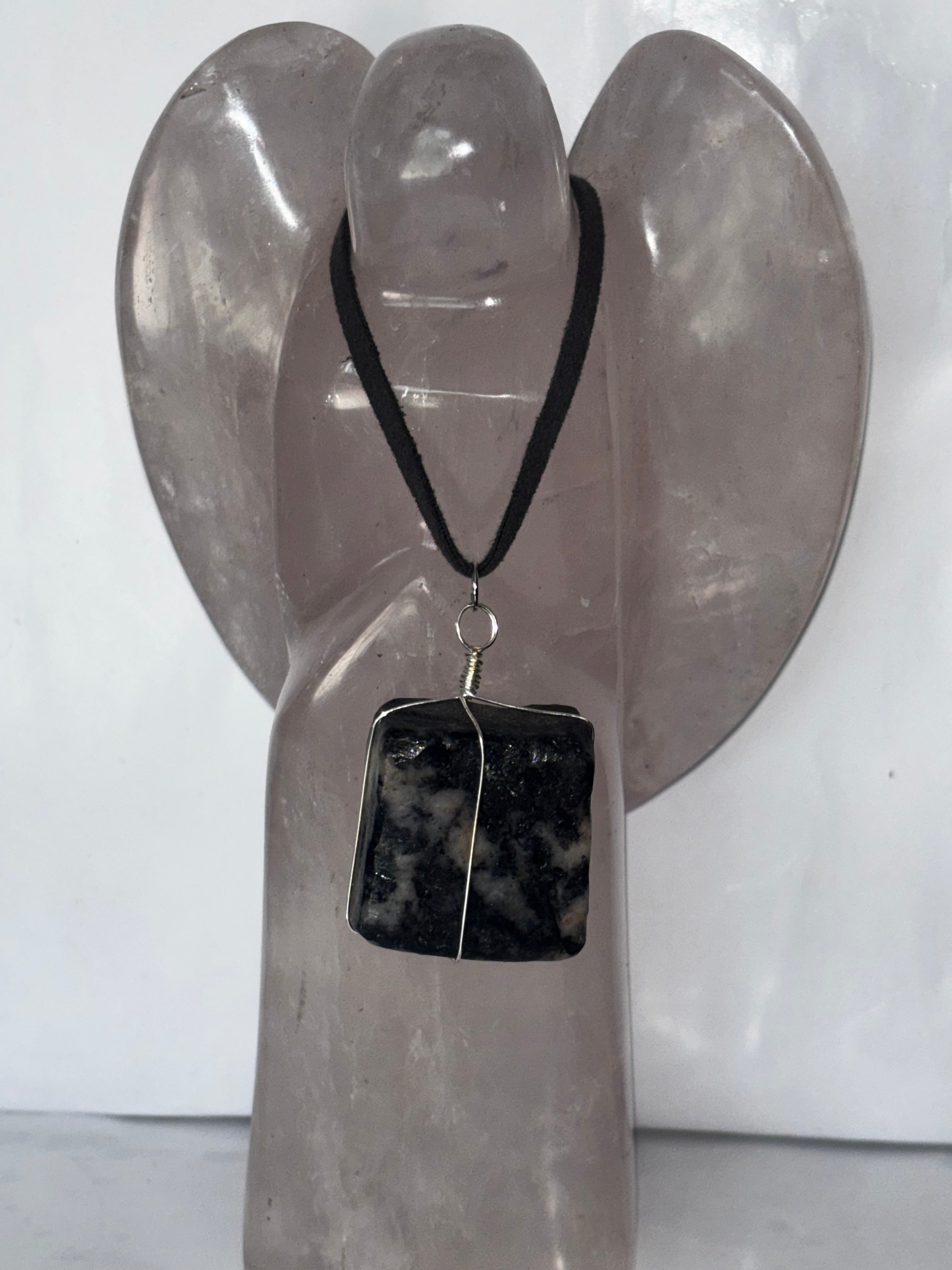 Black Star Diopside-Necklace